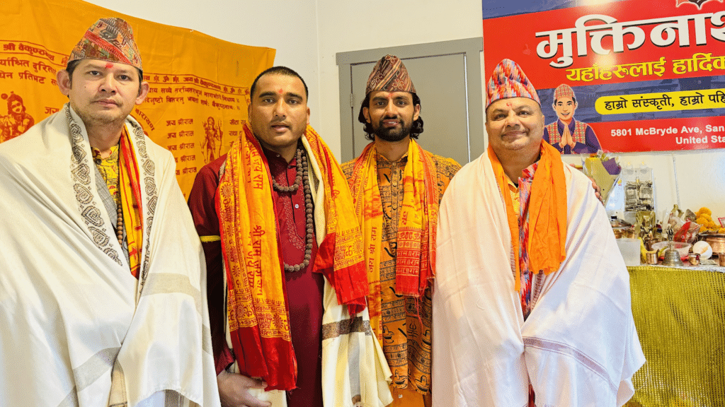 Historic Pran Pratishtha Ceremony at Muktinath Dham Temple in California Draws Thousands