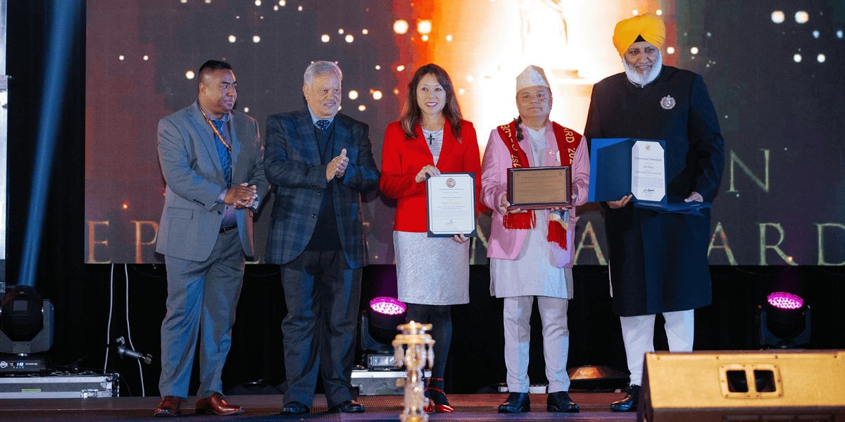 Anil Pandey Honored for Preserving Nepalese Heritage and Establishing Muktinath Dham