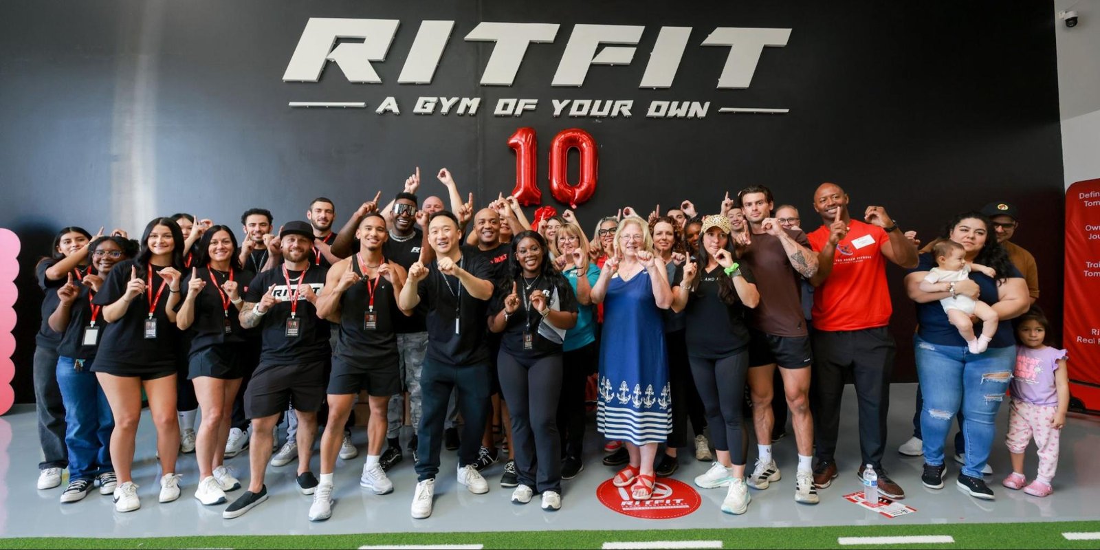RitFit's 10th Anniversary Celebration A Milestone in Fitness and Family