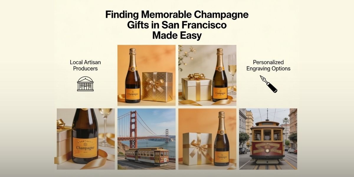 Finding Memorable Champagne Gifts in San Francisco Made Easy
