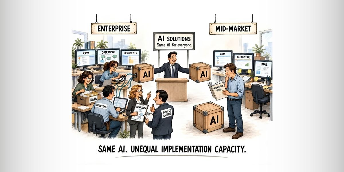 The Real AI Divide Is Not Access, It Is Implementation