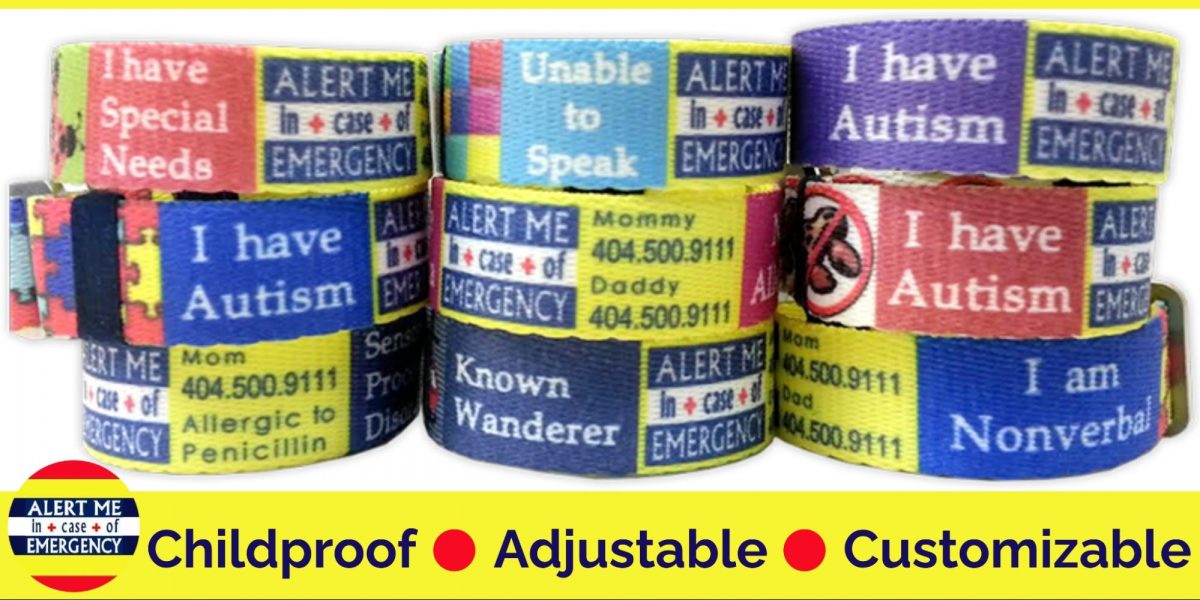 ID Bracelet For Non-Verbal Child; A Must-Have for Safety by Alert Me Bands